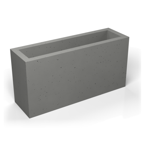Donica betonowa prostokątna 30×100×50 cm