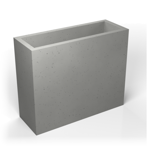 Donica betonowa prostokątna 40×110×90 cm